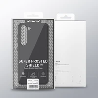 Nillkin Super Frosted Shield Pro viedtālruņa apvalks Samsung Galaxy S23+ ar statīvu sarkanā krāsā