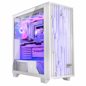MODECOM VOLCANO PERUN APEX ARGB MIDI datora korpuss, balts