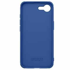 Nillkin Super Frosted Shield Pro viedtālruņa apvalks iPhone 16e - zils