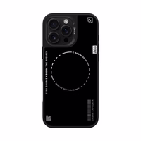 Benks Dynamic Minimālistiskais viedtālruņa apvalks Iphone 16 Pro Max melns