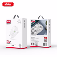 XO sienas lādētājs CE06 PD 30W 1x USB-C balts
