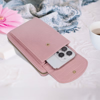 Adīts maciņš telefonam GCW12 rozā