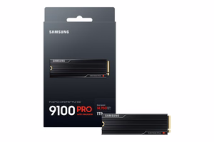SSD disks SAMSUNG 9100 Pro 1TB M.2 PCIe Gen5 NVMe TLC Lasīšana 14700 MB/s Rakstīšana 13300 MB/s
