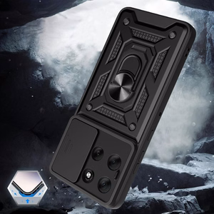 Tech-Protect CamShield Pro viedtālruņa apvalks Motorola Moto G86 5G - melns