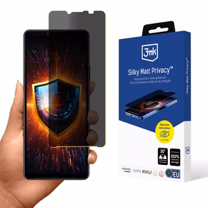 3mk Silky Matt Privacy – privātuma ekrāna aizsargs modelim Sony Xperia 10 IV