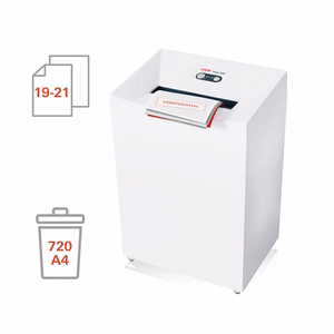 HSM Pure 530 – dokumentu smalcinātājs, lentveida griešanas, 3,9 mm, 80 l (2350111)
