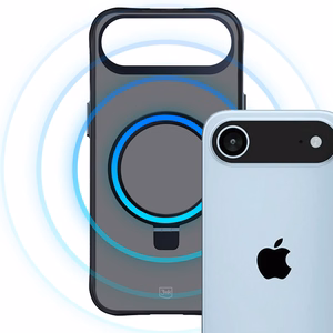 3mk Smoke Case Mag&Stand for iPhone Air - Black