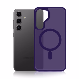 3mk Smoke MagCase for Samsung Galaxy S24 - purple