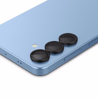 Spigen Optik Pro GLAS.TR EZ FIT 2 komplekti kameru vākiem Samsung Galaxy S25 - melns