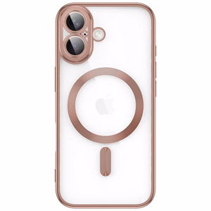 Tech-Protect MagFlex maciņš, paredzēts iPhone 17, caurspīdīgs rozā