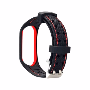 Elastomēra siksniņa LIFESTYLE XIAOMI Mi Band 7 melna (04)