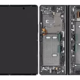 LCD screen Samsung F916 Z Fold2 5G ar touch screen un frame Mystic Melns original (used Grade C)