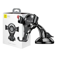 Baseus Osculum gravitācijas tālruņa turētājs (melns)