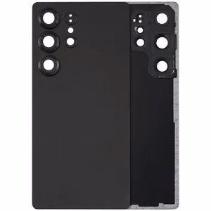 Aizmugures vāciņš saderīgs ar Samsung S938 S25 Ultra / Titanium Black / (ar kameras objektīvu) OEM