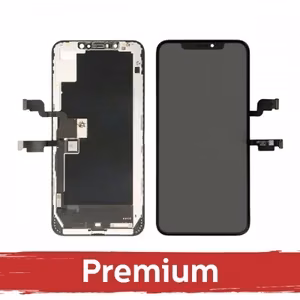 LCD displejs piemērots iPhone XS Max melns (INCELL / Premium) / Removable IC /