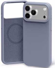 Korpuss Mercury Pure Magsafe Silicon Case Apple iPhone 17 Pro Max lavandrs pelēks