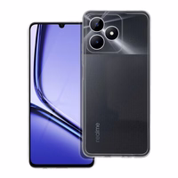 Caurspīdīgs viedtālruņa apvalks 2 mm REALME NOTE 50 (kameras aizsardzība) caurspīdīgs