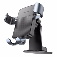 Auto tālruņa turētājs Borofone BH119 (paneļa), melns