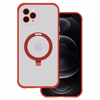 Tel Protect Burvīgais MagSafe ar statīvu apvalks viedtālrunim Iphone 11 Pro – sarkans