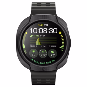 Spigen Liquid Air apvalks pulksteņa Samsung Galaxy Watch 8 44mm - matēts melns