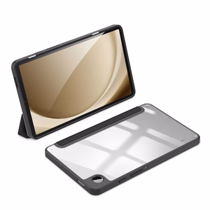 Dux Ducis Toby apvalks ar flip statīvu Samsung Galaxy Tab A9 8.7'' - melns