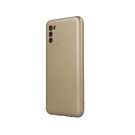 Metālisks viedtālruņa apvalks Samsung Galaxy A25 5G (global) zeltains