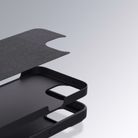 Nillkin CamShield Silky Silikona viedtālruņa apvalks iPhone 14 Pro Max silikona apvalks ar kameras aizsargu zils