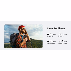Внешний аккумулятор Veger TCE130 (W2503) PD 130W 25000 mAh со встроенными кабелями Type C / Lightning чёрный
