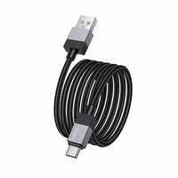 Kabelis USB A uz USB C Hoco 3A 1 m X110 melns