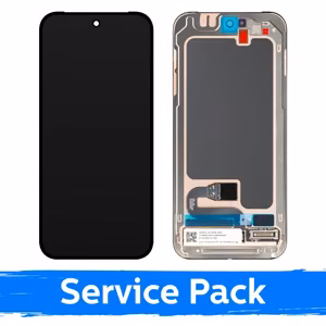 LCD displejs, saderīgs ar Google Pixel 10 melns ar rāmi (Service Pack)
