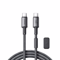 Cable USB-C - USB-C Joyroom S-A50, 60W, 1.2m pelēks