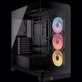 Corsair 4500X LX-R RGB Tempered Glass Mid-Tower, melns Midi Tower