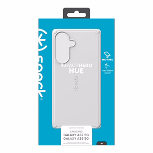 Speck ImpactHero Hue vāciņš ierīcei Samsung Galaxy A37 5G / A36 5G / A56 5G, smilšpelēks