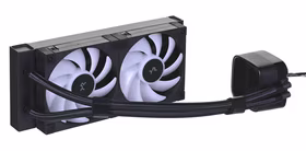 DeepCool LD240 Processor All-in-one liquid cooler 12 cm melns 1 pc(s)