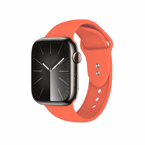Crong Liquid siksniņa Apple Watch 38 / 40 / 41 / 42 mm, koraļļu krāsā