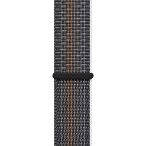 Crong Nylon Apple Watch sporta siksniņa, 44/45/46/49 mm, Midnight Run