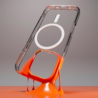 SBS Extreme Mag D3O Magnētiskais Apvalks iPhone 16 Pro Max - Caurspīdīgs