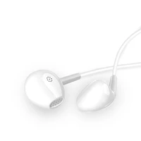 Dudao X10S wisarkans in-ear austiņas 3.5mm mini jack 1.15m - balts