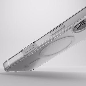 Puro Impact Clear D3O Magnētiskais Silikona viedtālruņa apvalks iPhone 16 - Caurspīdīgs