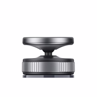 Acefast E27 magnētiskais paneļa/vējstikla turētājs ar piesūcekni - melns