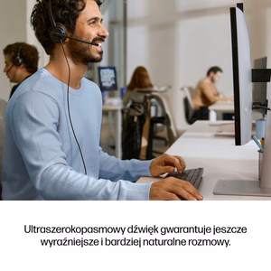 HP Poly Mission 425 USB vadu austiņas ar mikrofonu