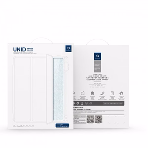 Maciņš Dux Ducis Unid priekš Apple iPad Air 13 (2025) / Air 13 (2024) / iPad Pro 12.9 (2018 / 2020 / 2021 / 2022) zils