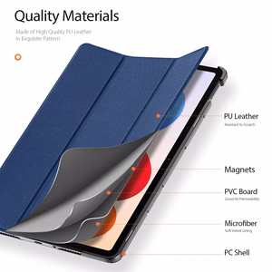 Korpuss Dux Ducis Domo Xiaomi Redmi Pad 2 Pro 12.1 tumši zils