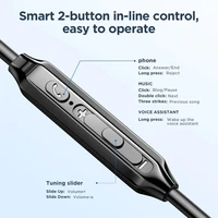 Vadu austiņas JR-EW02, ar pusi ausī (baltas)