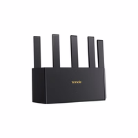 Tenda TX2L Pro wireless router Gigabit Ethernet Dual-band (2.4 GHz / 5 GHz) Black