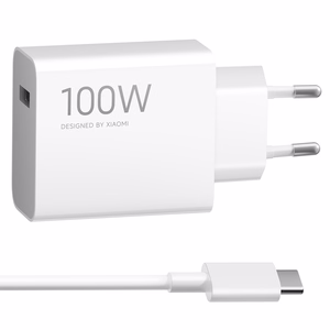 Sienas lādētājs Xiaomi MY-19-ER, 100W, 6.1A, 1 x USB-A, ar USB-C kabeli, balts BHR095VEU