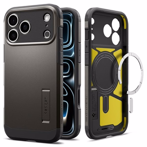 Spigen Tough Armor T MagSafe maciņš iPhone 17 Pro Max / 18 Pro Max, grafīta krāsā