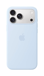 MK934ZM/A iPhone 18 Pro Max Silicone Case with MagSafe, Crisp Blue