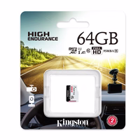 Kingston atmiņas karte 64GB microSDXC Endurance cl. 10 UHS-I 95 MB/s