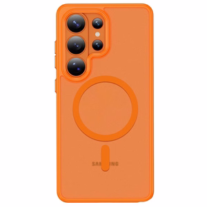 Tech-Protect Magmat MagSafe Maciņš for Samsung Galaxy S26 Ultra - oranžs Matēts